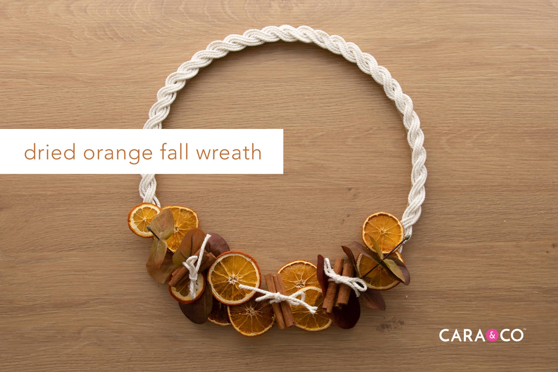 Fall Wreath DIY - CaraBLOG