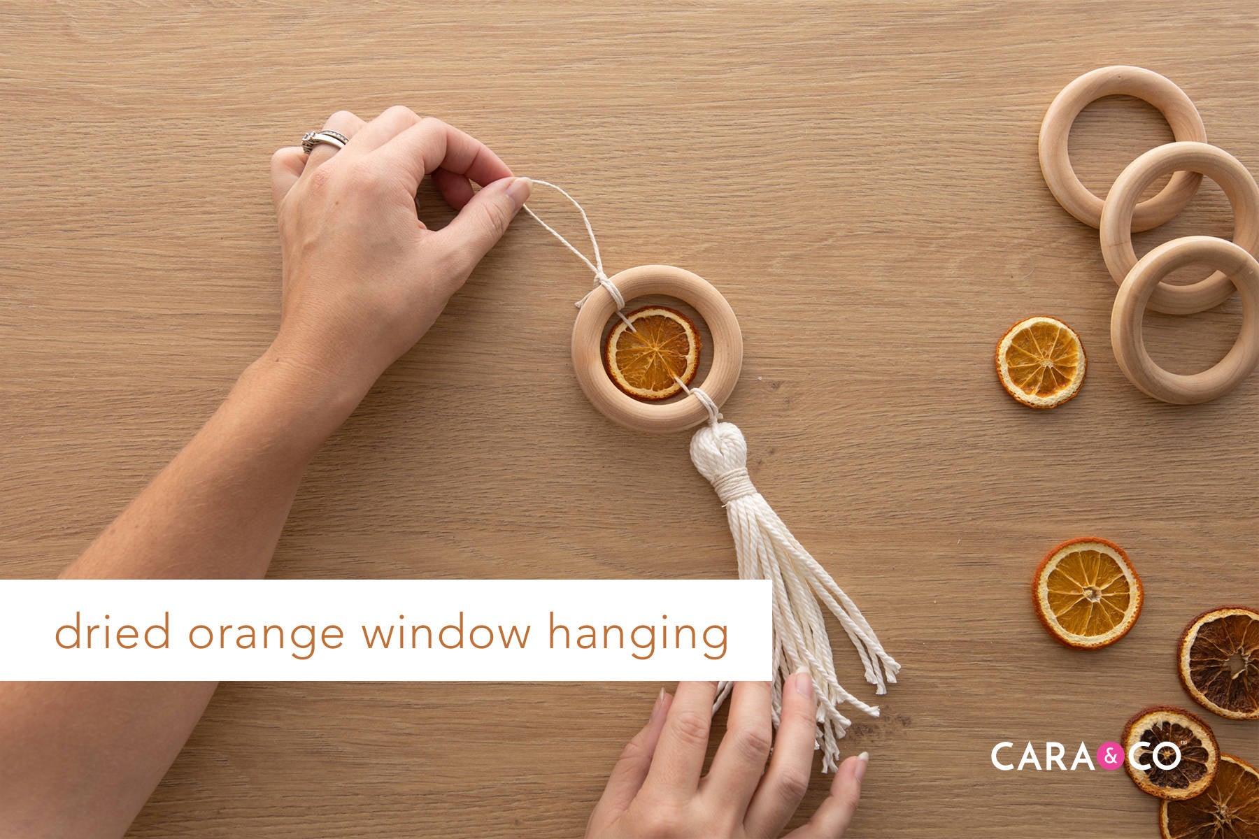 Ways to use dried oranges in your Fall Decor - CaraBLOG