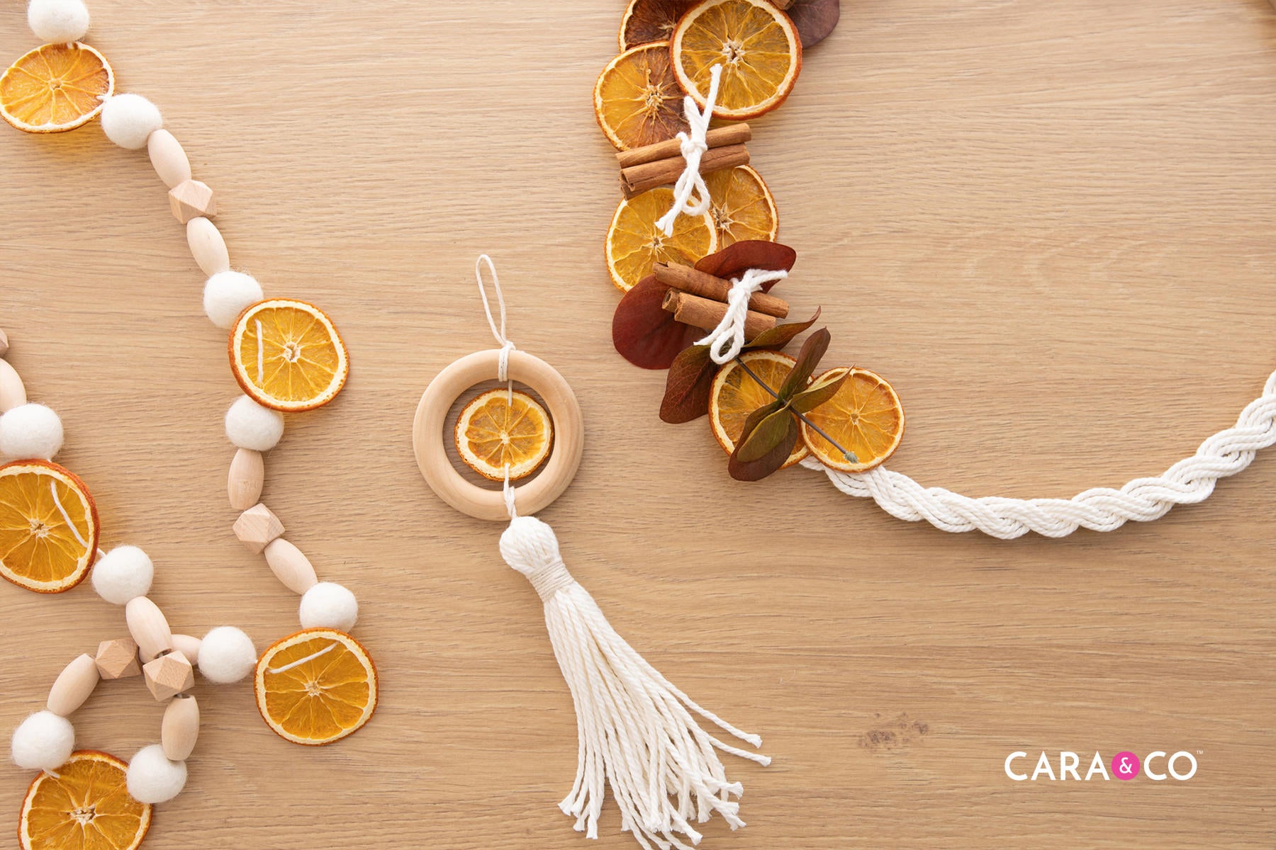 3 ways to use dried oranges in your fall crafting - CaraBLOG