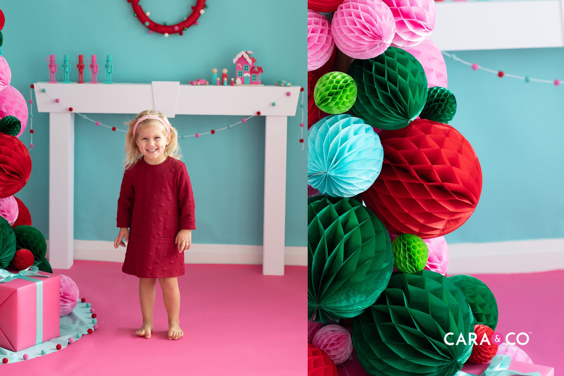 Christmas Crafting in Color - Colorful Christmas Inspiration - Cara & Co Blog