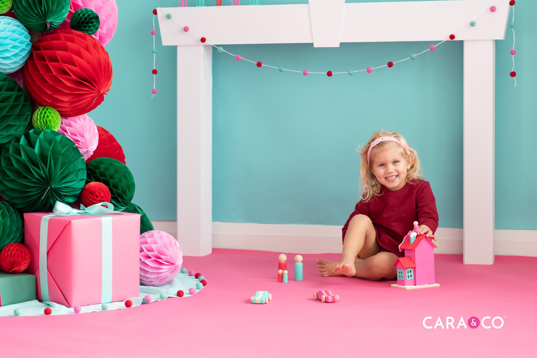 Colorful Christmas - Christmas Crafting Inspiration - Cara & Co Blog