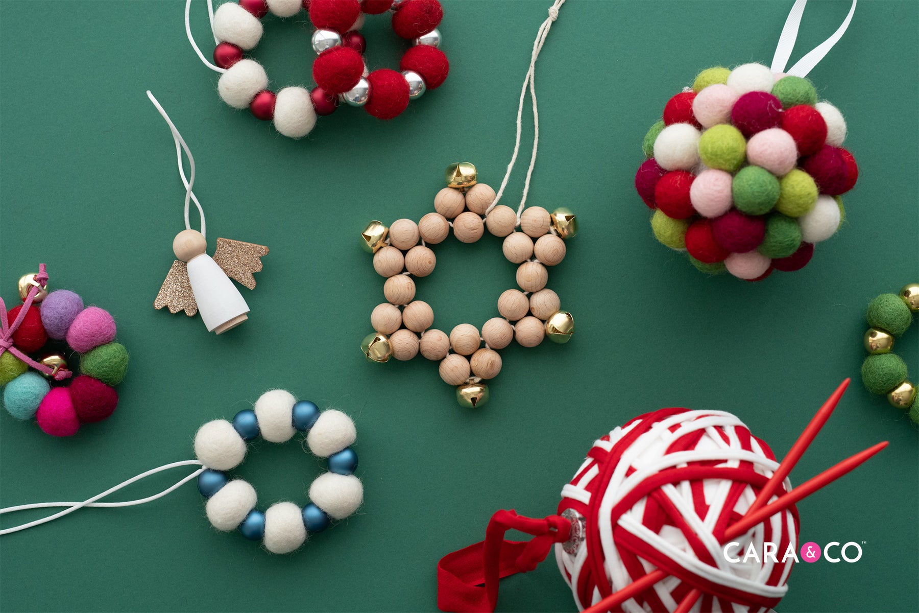 5 DIY Christmas Ornaments - Cara & Co Blog