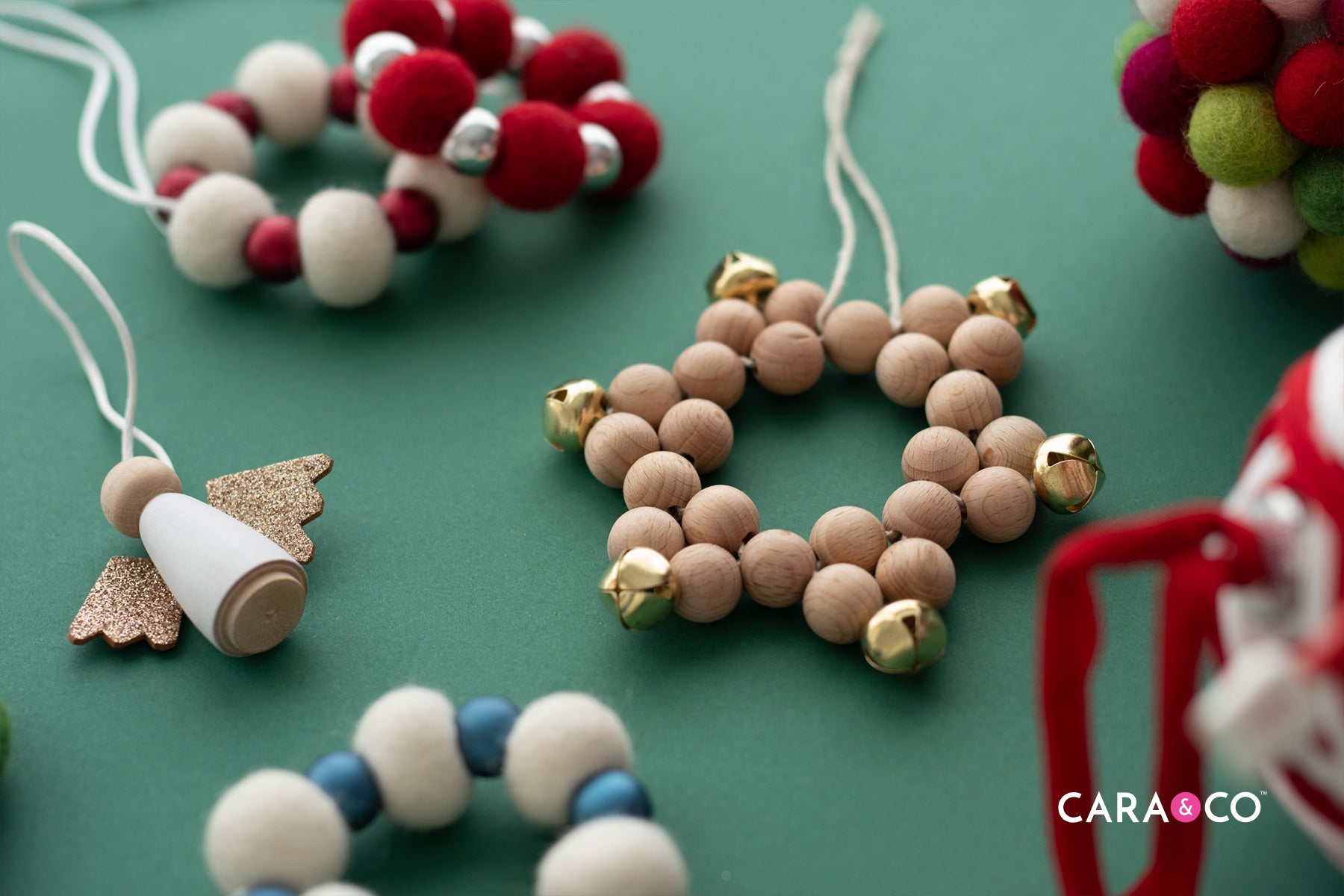 DIY Christmas Ornaments - Cara & Co Tutorials