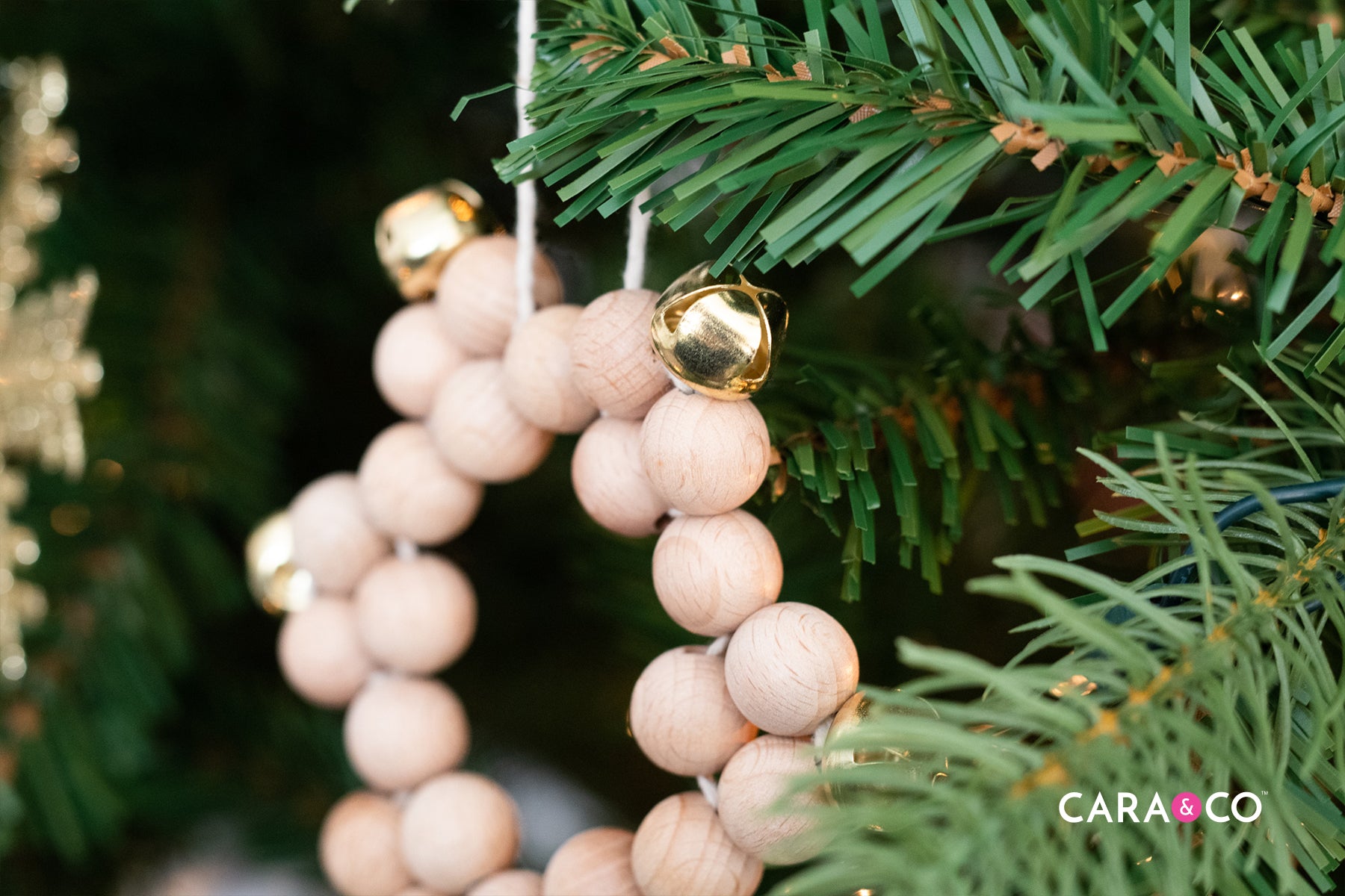 DIY Wooden Christmas Ornaments - Cara & Co Blog