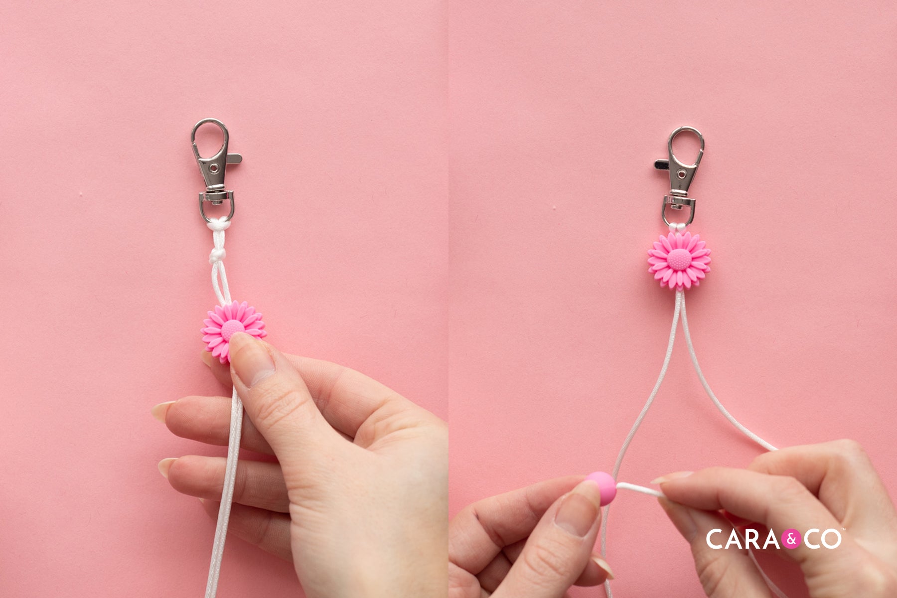 How to make a silicone bead wristlet - Cara & Co Blog