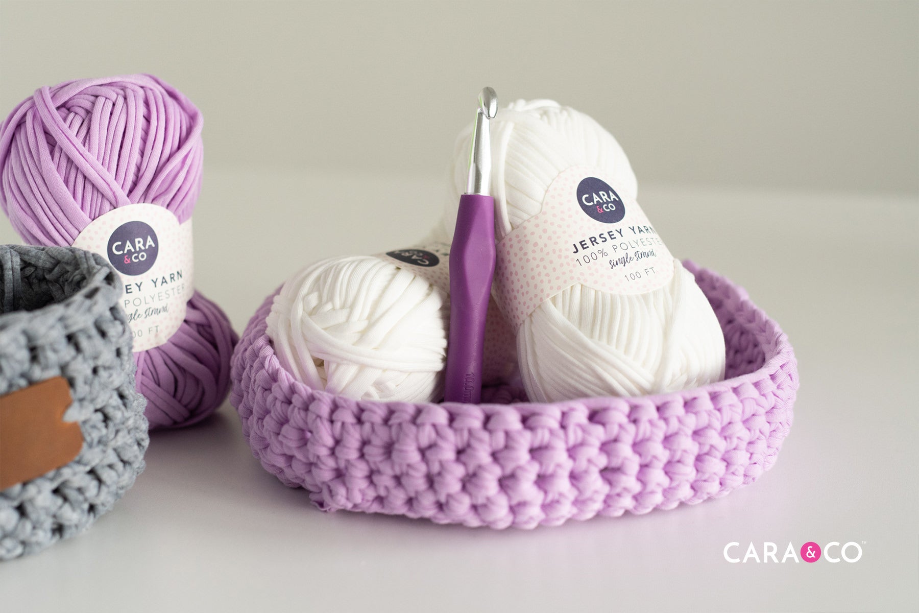 Simple Craft - Basket - Crochet - Cara & Co