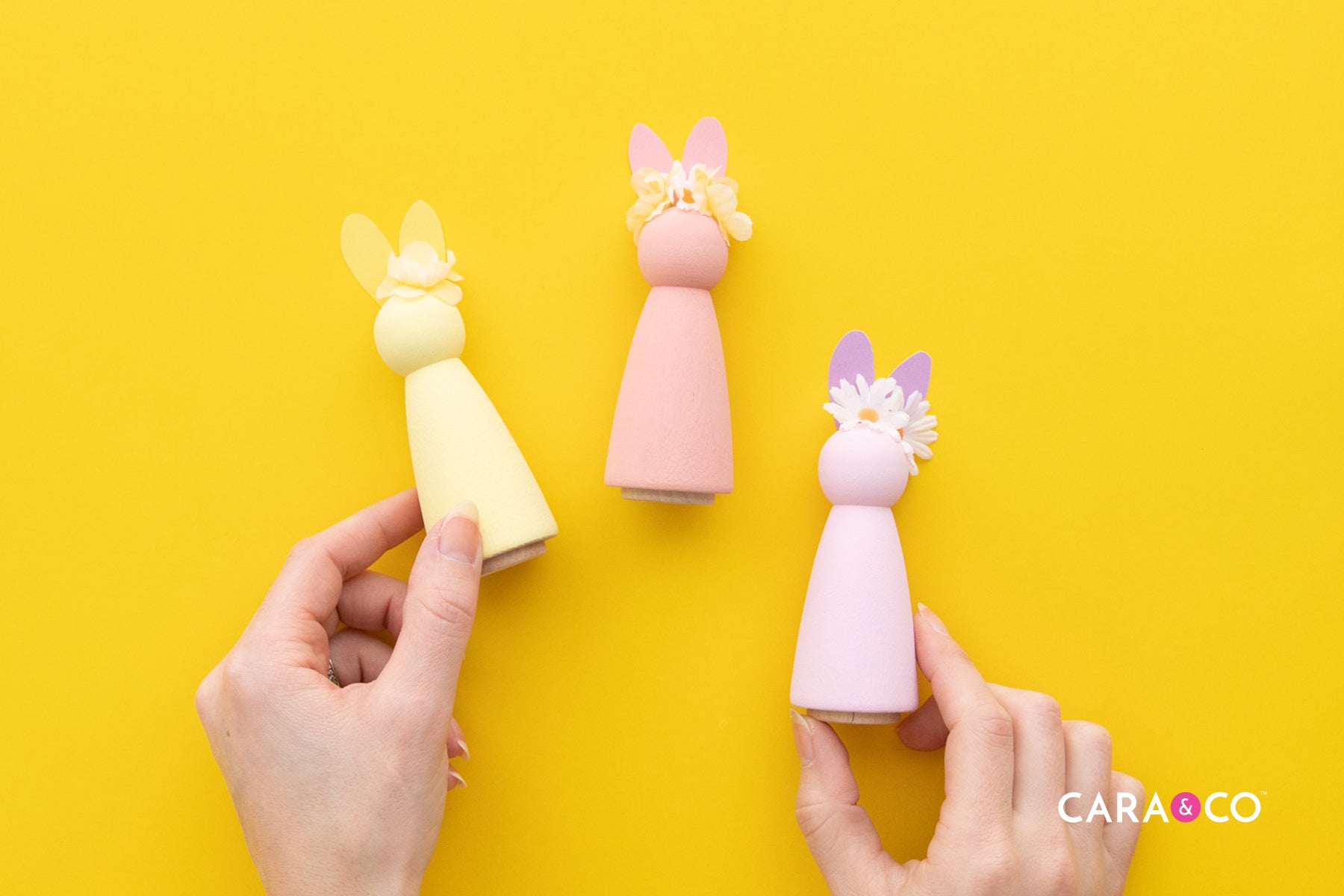 Peg Person Easter Craft - CaraBLOG