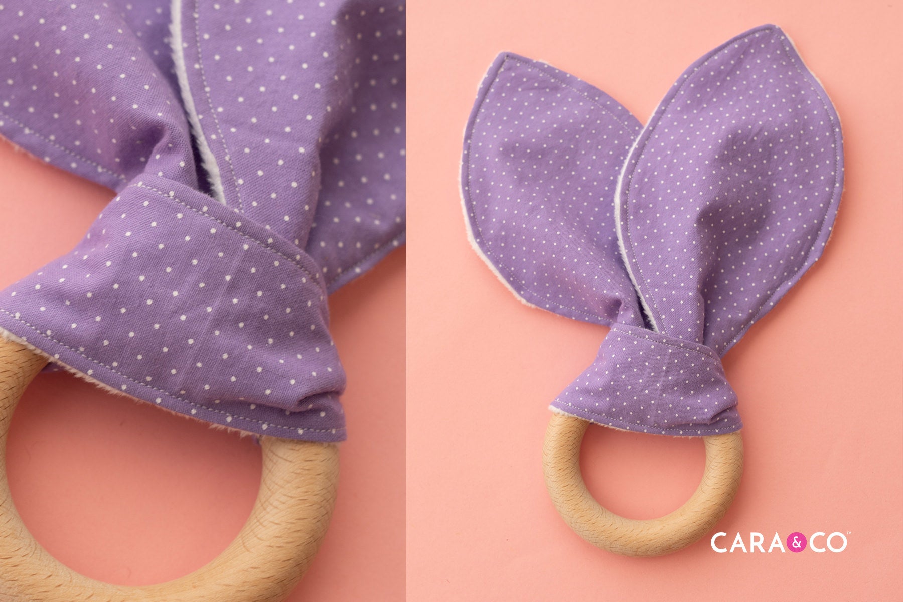 Easter Fabric Bunny Toy - CaraBLOG