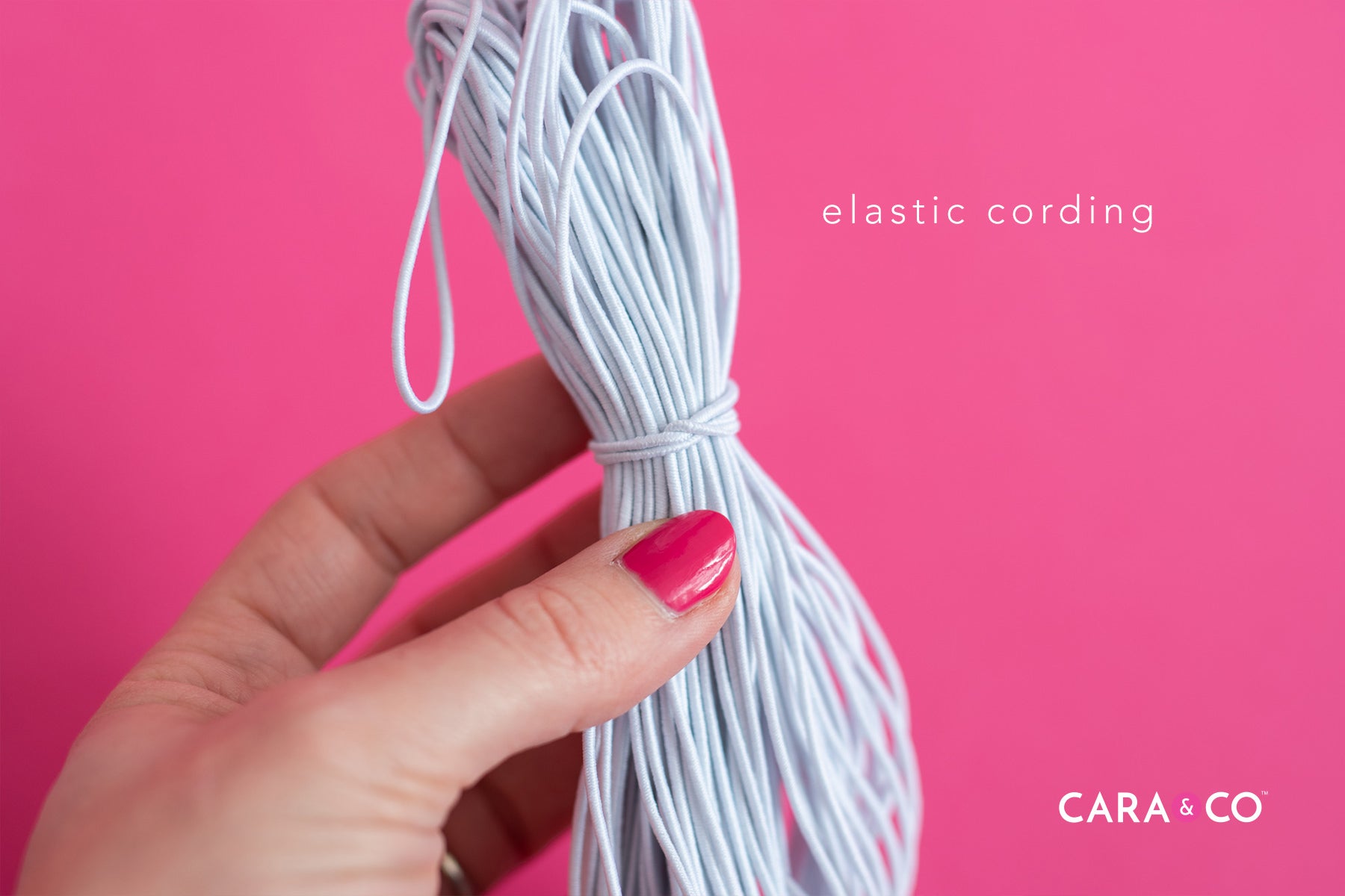 Elastic Cording - Silicone Crafting - Cara & Co