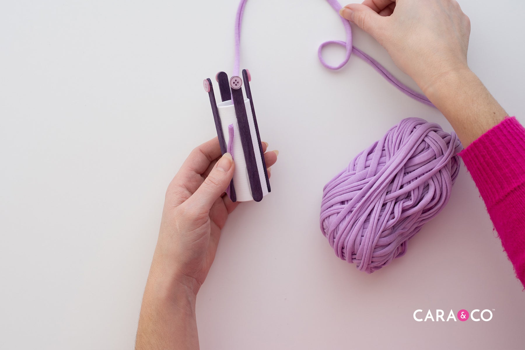 French Rope Knitting Step-by-Step - Cara & Co