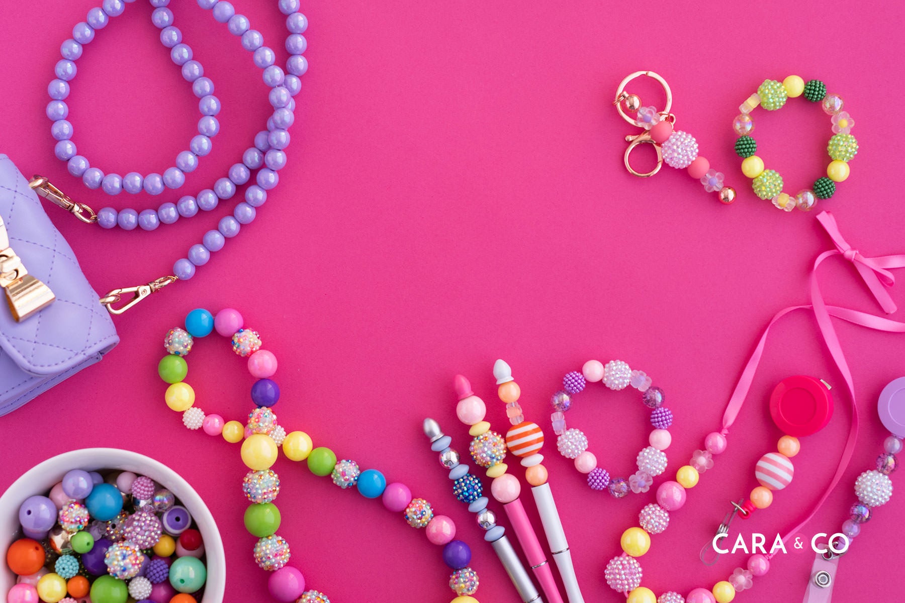 Crafting Possibilities - Inspiration - Acrylic Beads - CaraBLOG