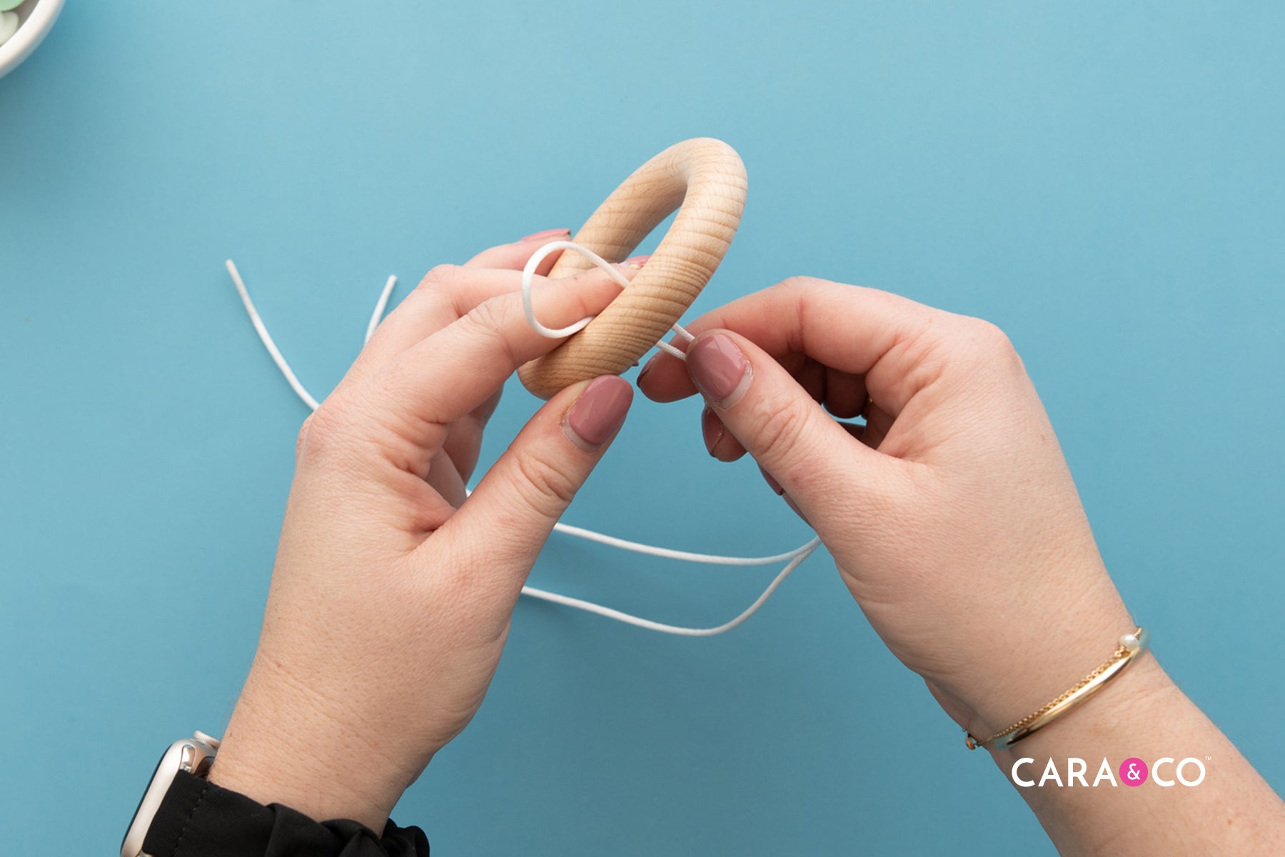 Teething Ring Craft - Cara & Co