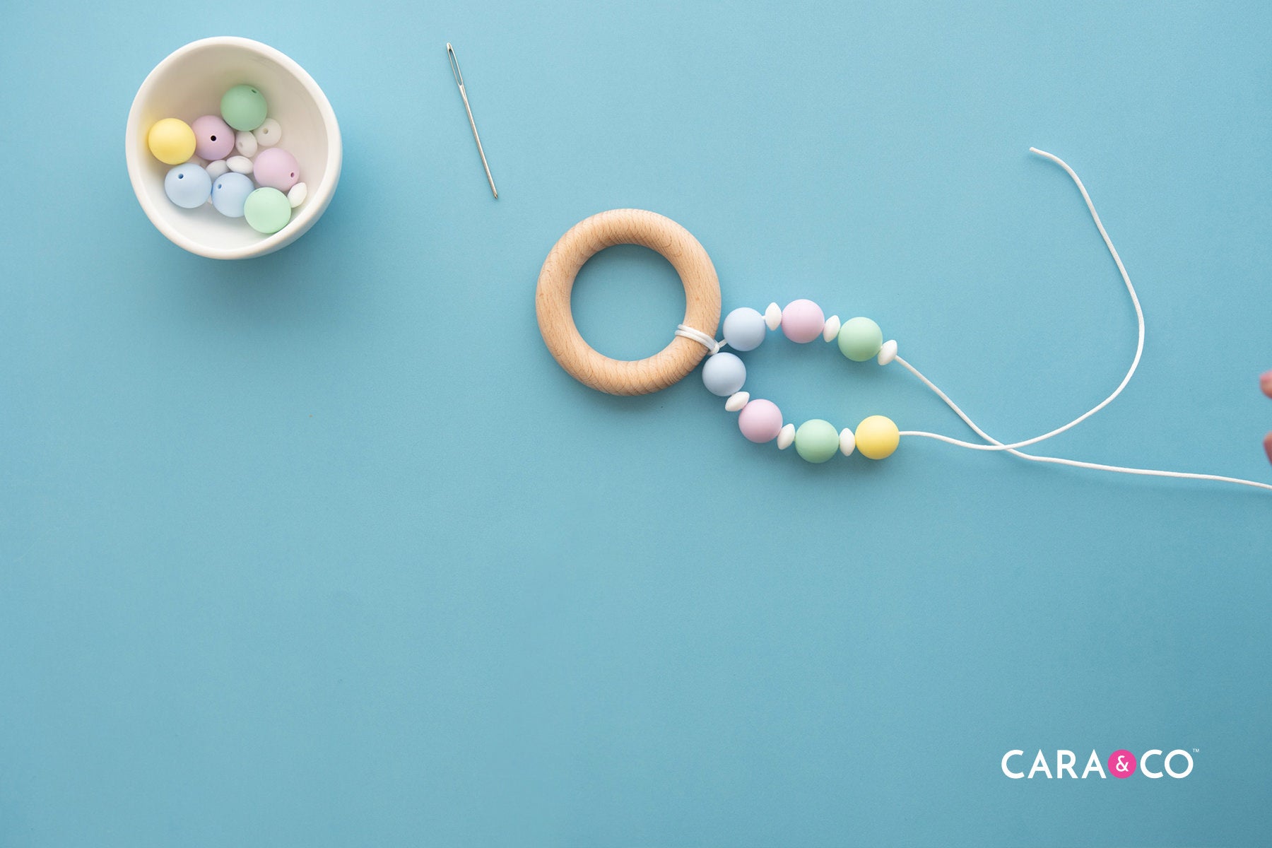 Silicone Bunny Ear Teether Step-by-Step - Cara & Co