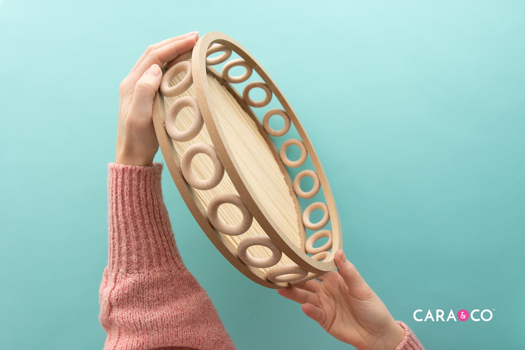 Wood Ring Tray Tutorial.- Cara & Co