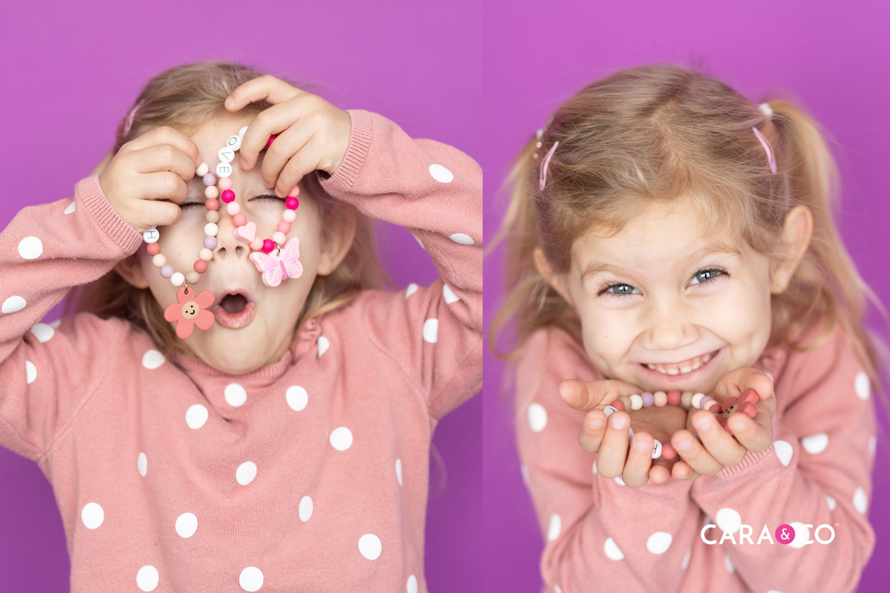 DIY Charm Bracelet - Kids Craft - Cara & Co