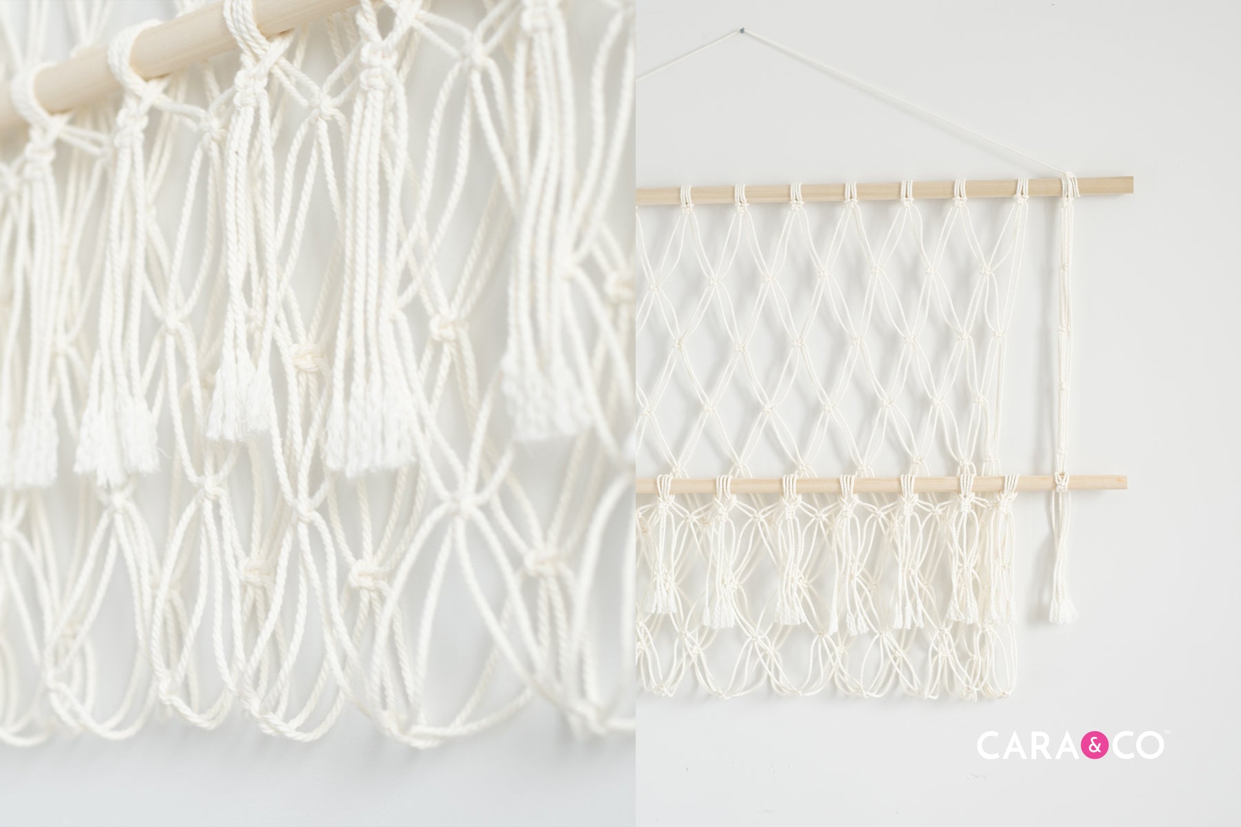 Macrame Stuffy Hammock DIY - Cara & Co