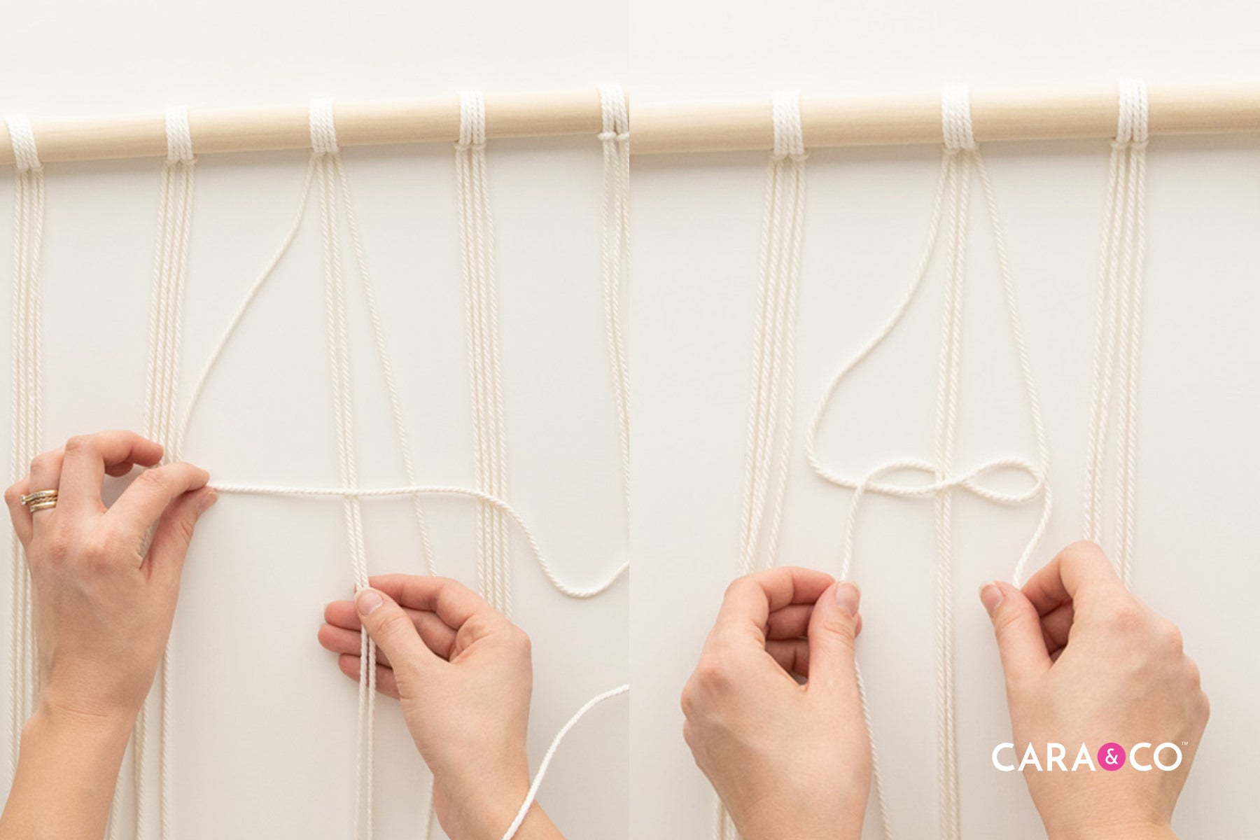 Square Knot Step-by-Step - Cara & Co