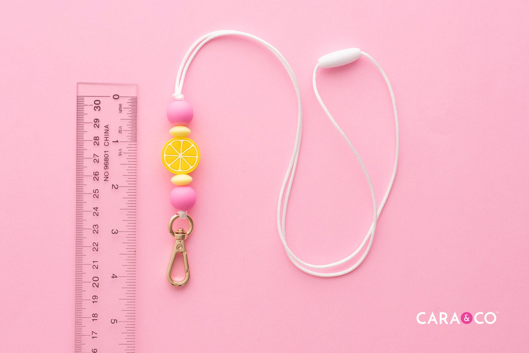 DIY Necklace Lanyard Clip - Tutorial - Cara & Co