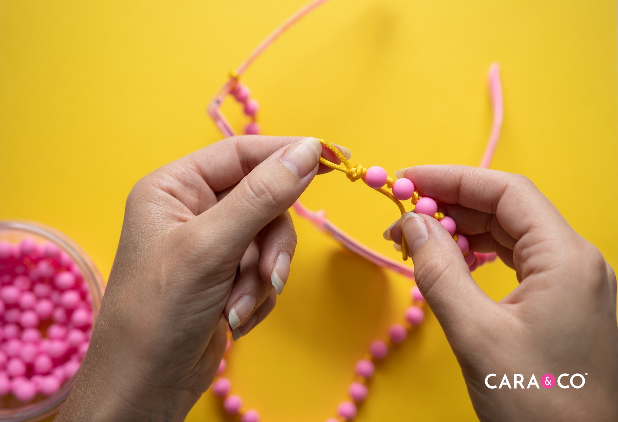 DIY Sunglasses Strand - Cara & Co Tutorials