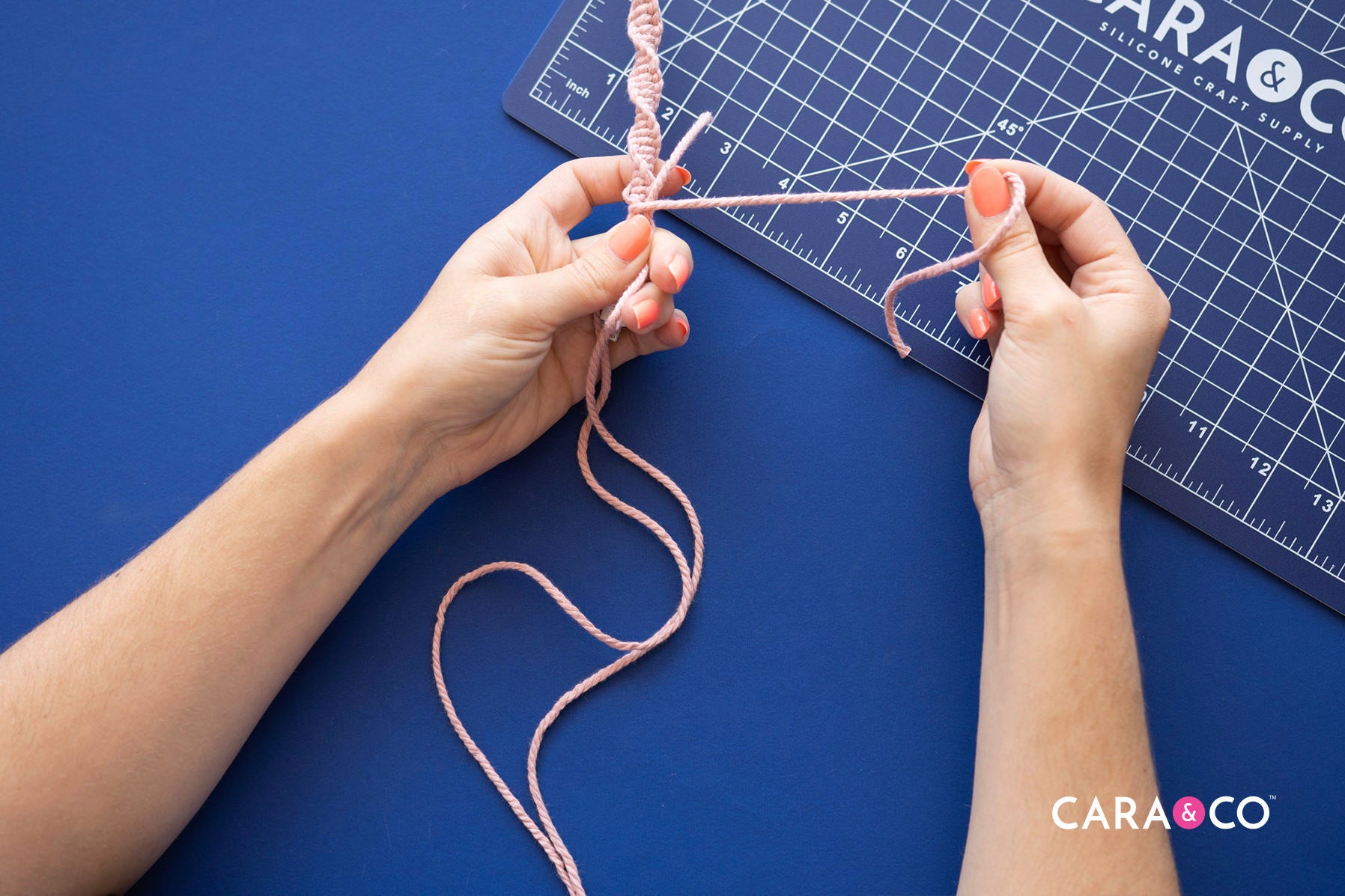 Easy macrame crafts - DIY phone charger cord