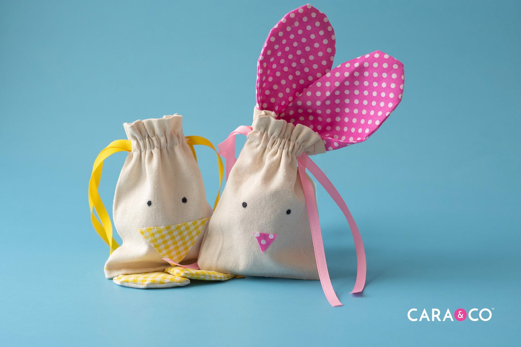 Bunny Treat Bags - a free sewing pattern
