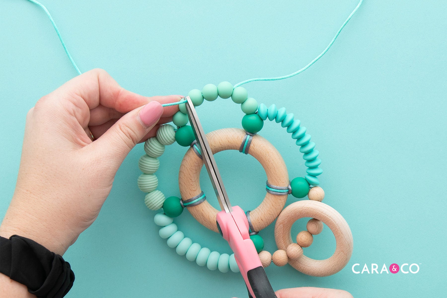 Trim your Cord - Teething Toy Tutorial - Cara & Co