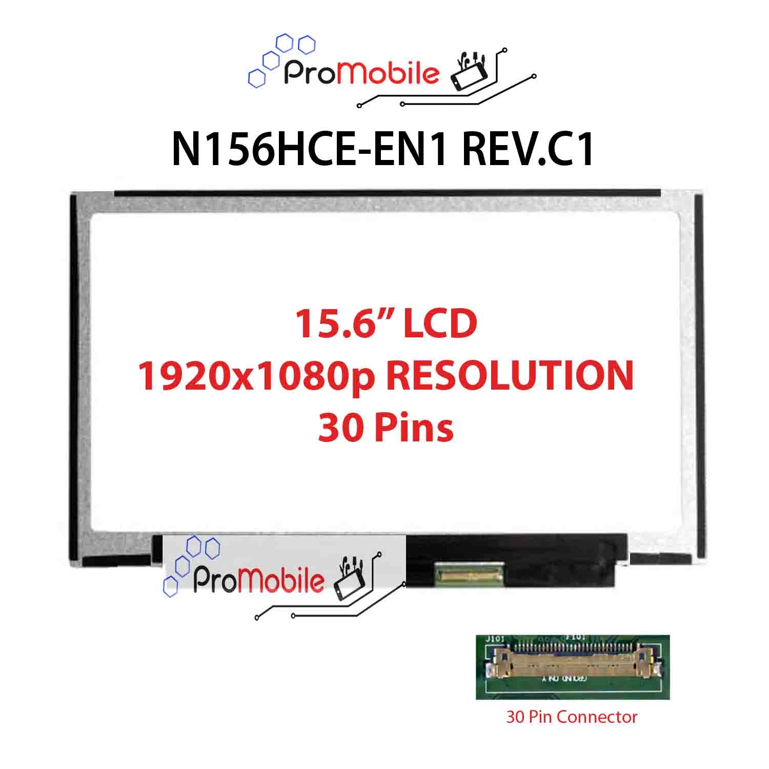 For N156HCE-EN1 REV.C1 15.6" WideScreen New Laptop LCD Screen Replacement Repair Display [Pro-Mobile]