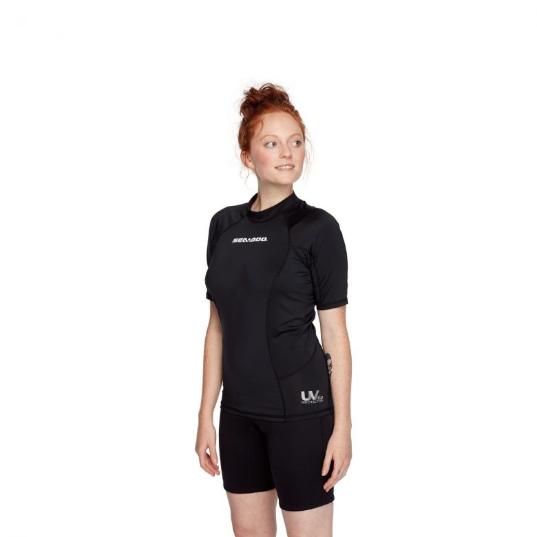 Sea-Doo Women's Signature Short Sleeve Rashguard | Peakboys