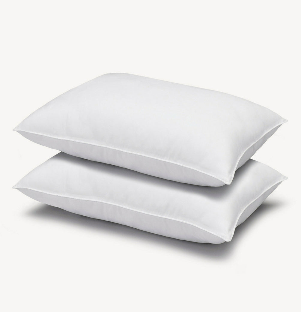 Charter Club Medium Firm Standard / Queen White Down Pillow