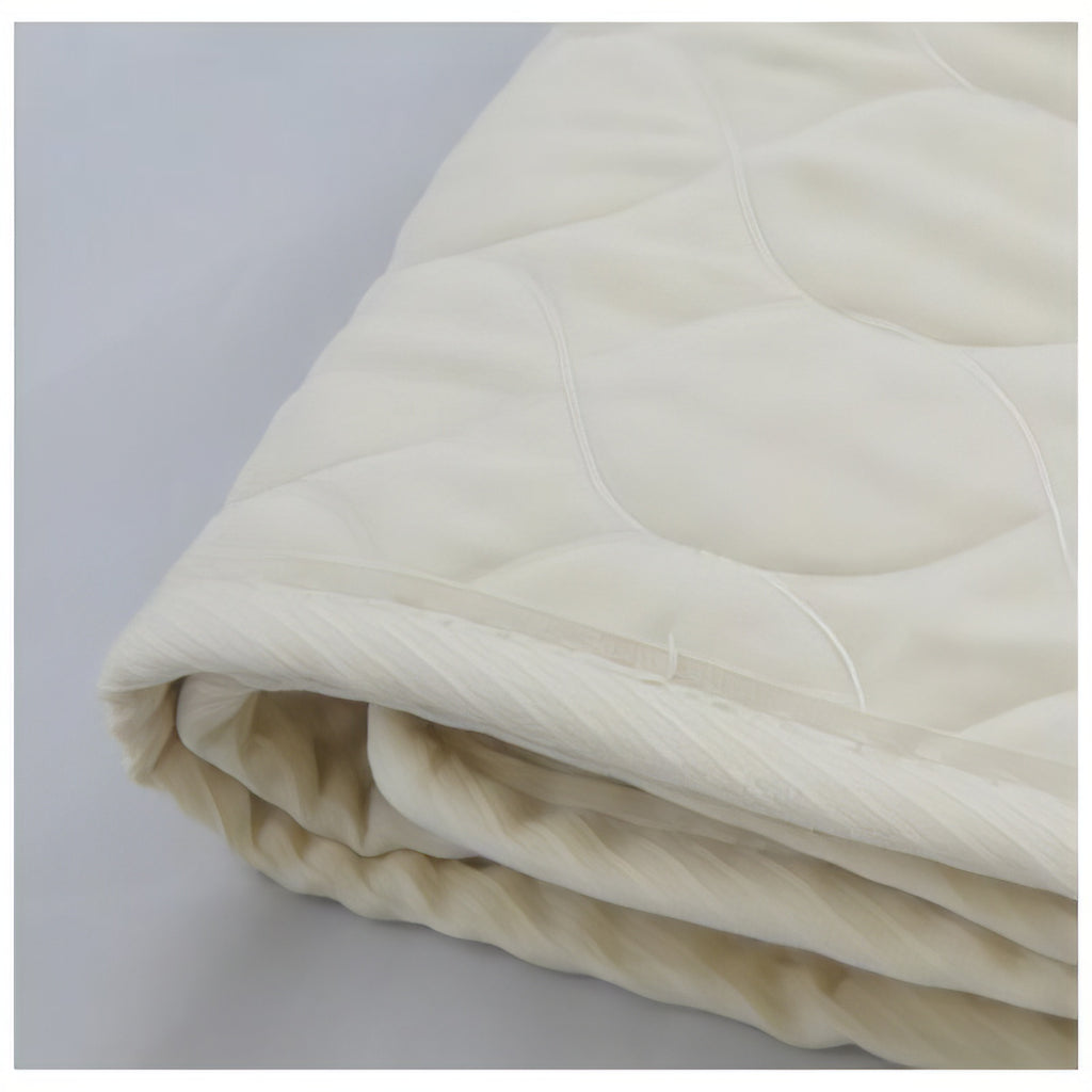 Bioweaves 100% Organic Cotton Mattress Pad Cover, GOTS Certified Quilted  Fitted Mattress Protector with Soft Cotton Wadding - 20 Inch Deep Pocket
