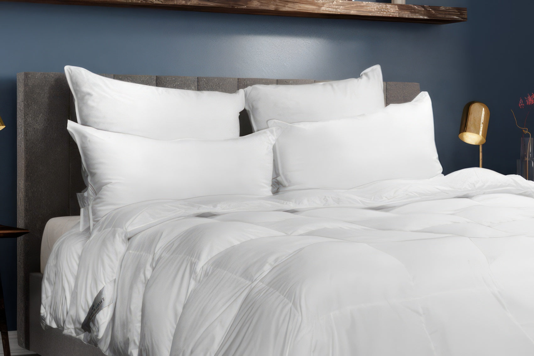 Downright Cascada Summit 600+ White Goose Down Pillows