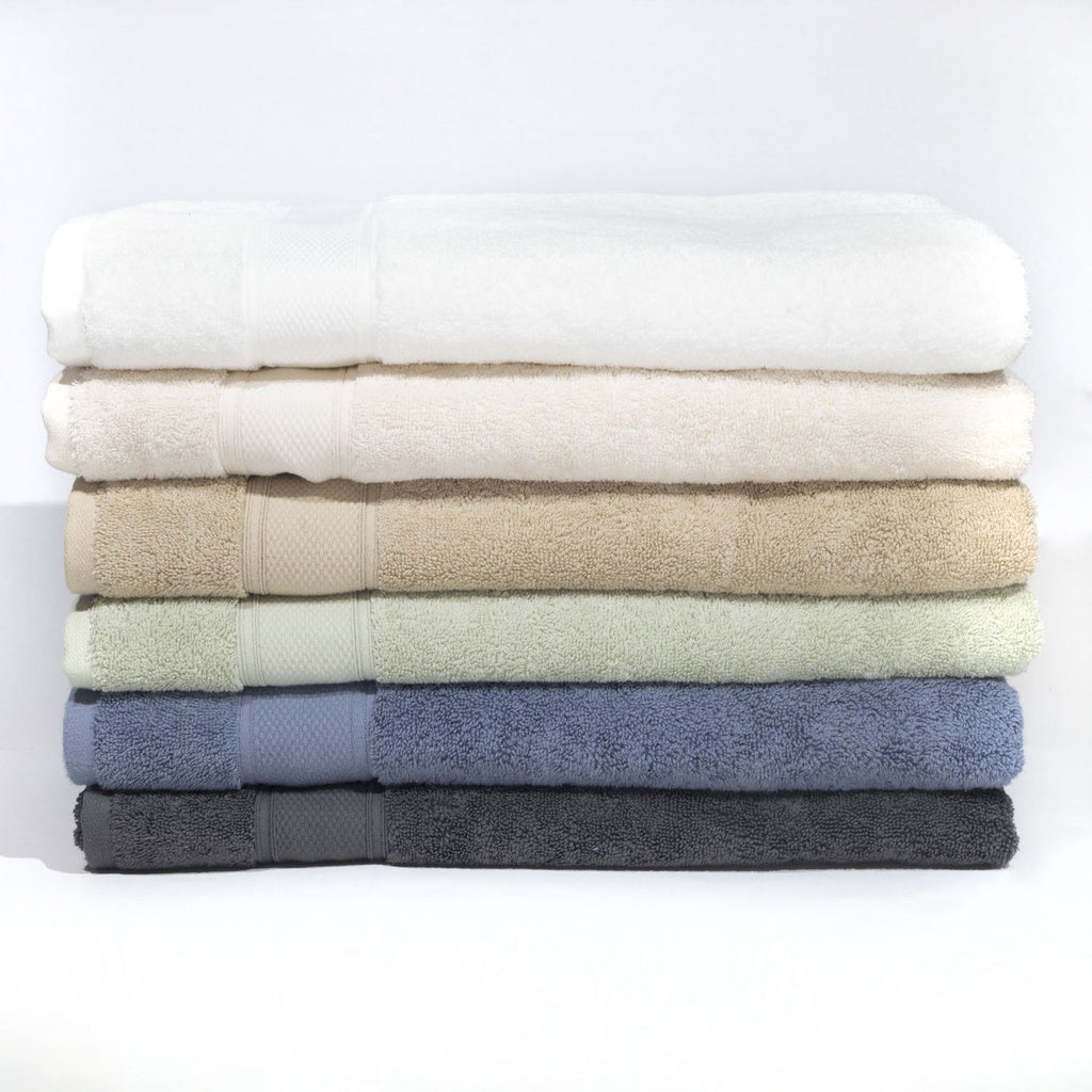 Terry cloth washcloths in a set of 3 made from pure organic cotton 45532