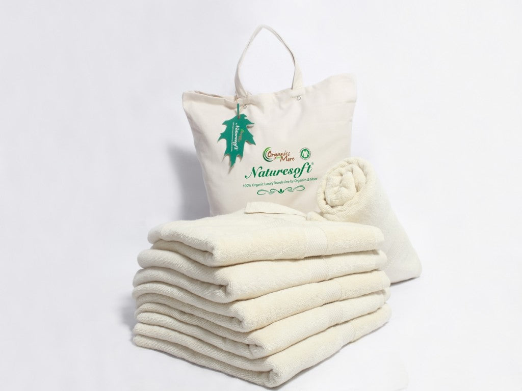 Sleep & Beyond Organic Cotton Terry Towels