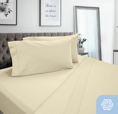 Utopia Bedding Bed Linen Set - Jersey Knit Sheets 4 Pieces Set