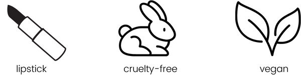 icons cruelty free and vegan