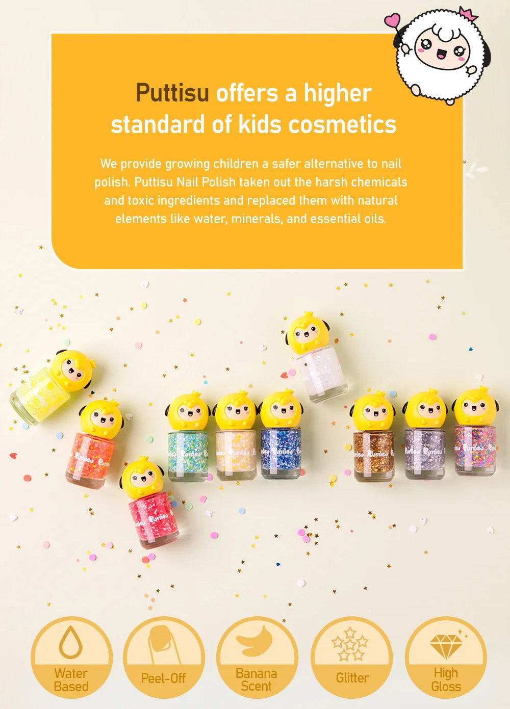 Puttisu - Kids Friendly Cosmetic Brand