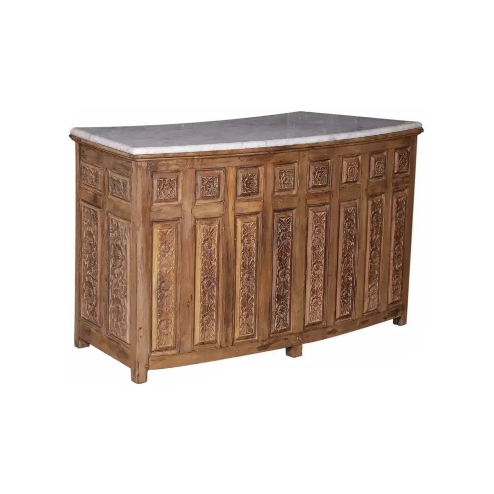 Artisan Counter Table with Marble