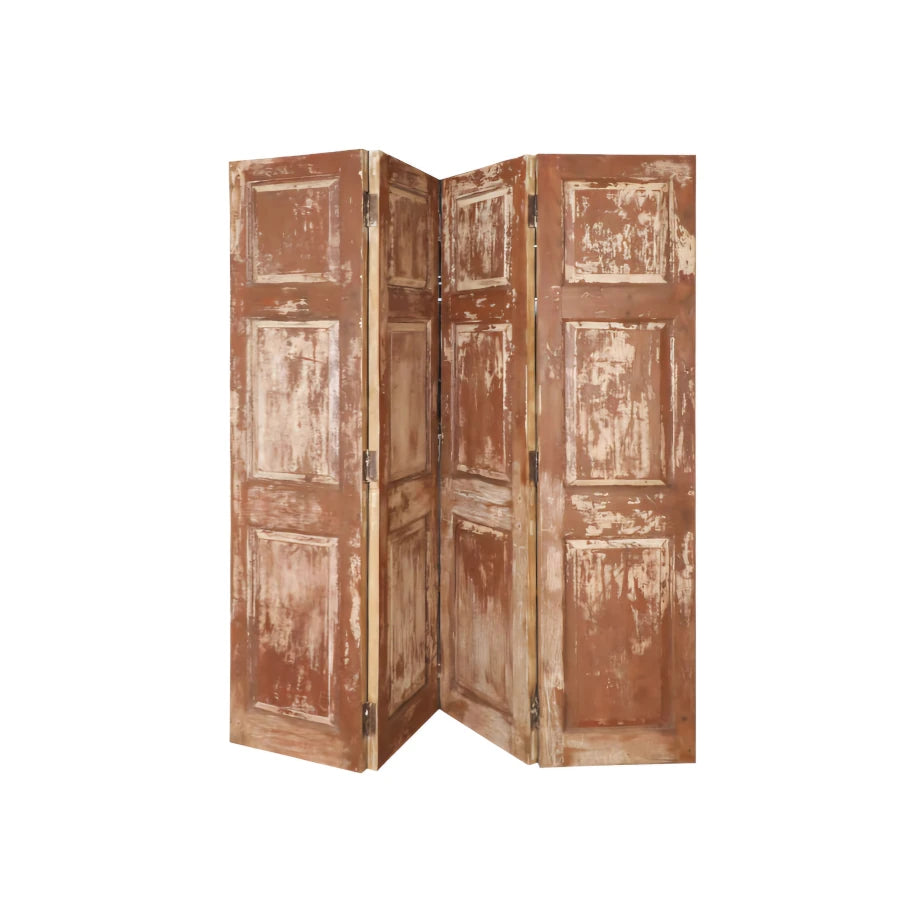 Teak Folding Screen