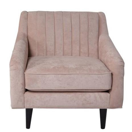 blush pink furniture city home seating retro vintage inspired chair