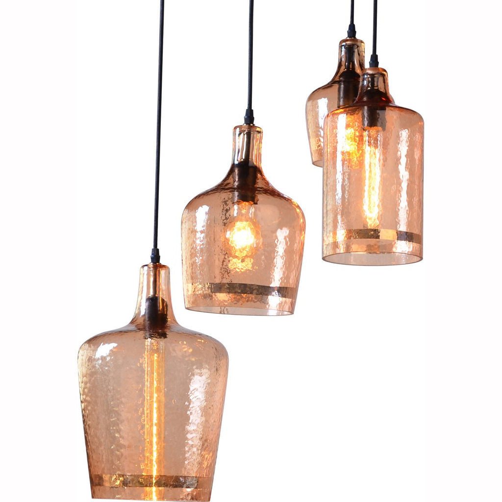 Hammered Glass Pendant Light luminaire hammered glass pendant light set city home portland oregon furniture and home