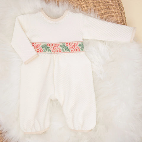 baby christmas romper