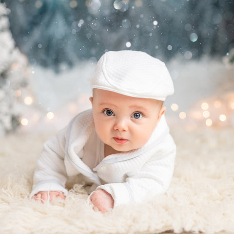baby Christmas suit for photos
