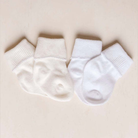 newborn simple socks