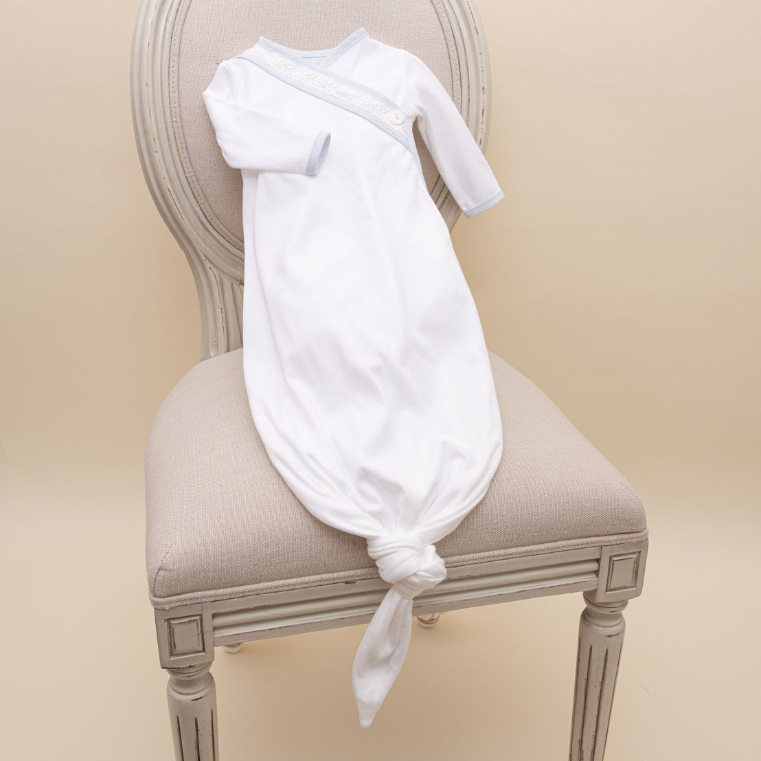 Harrison Knot Gown & Hat │ Baby Beau & Belle – Baby Beau and Belle