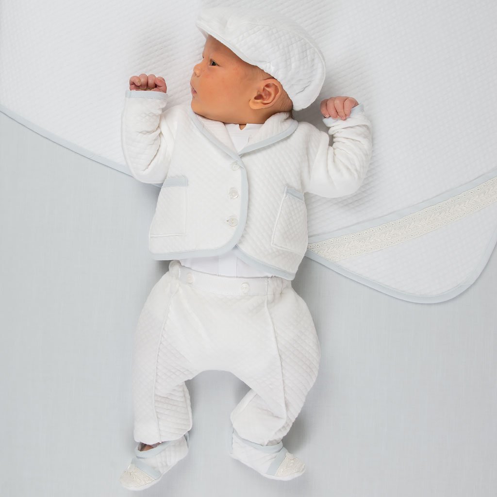 Harrison Newborn Boys Suit │ Baby Beau 