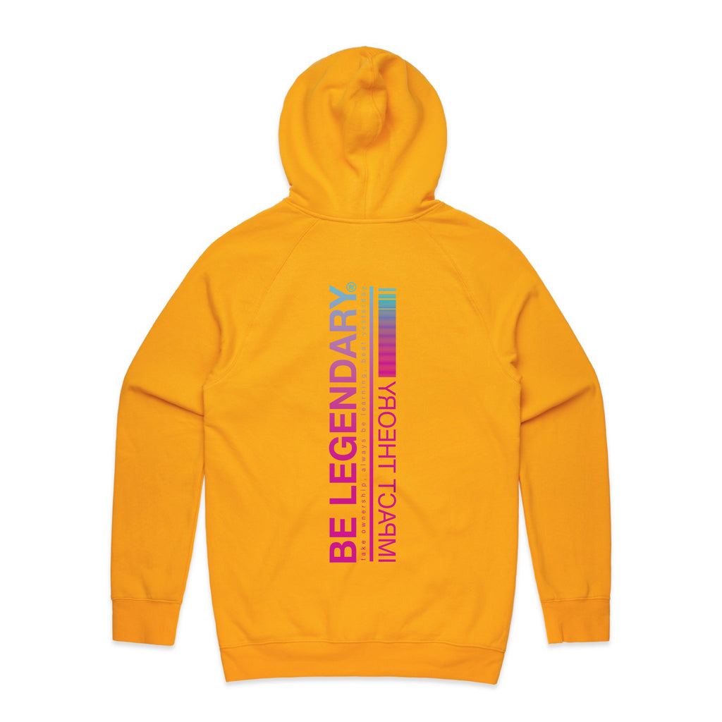 Be Legendary / Gold Hoodie – Impact Theory