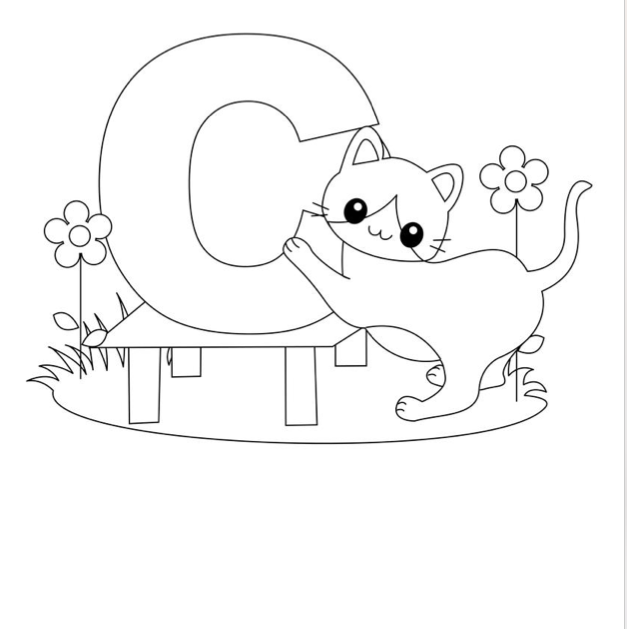 abcs of christianity coloring pages