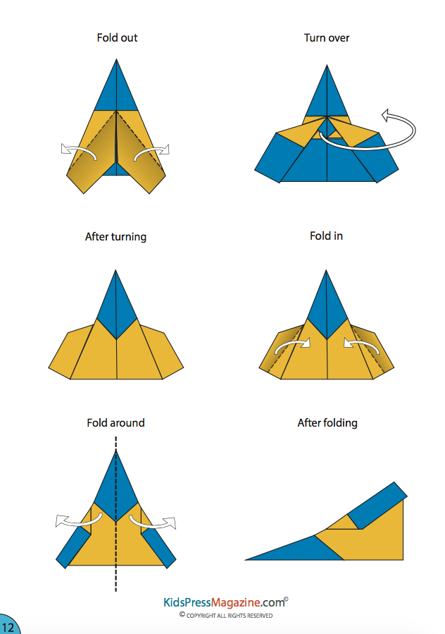 how to make cool paper airplanes that fly far step by step