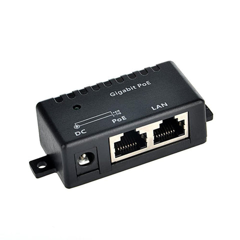 8 Port Gigabit Mode A PoE Injector with 48V 120W Power Supply 