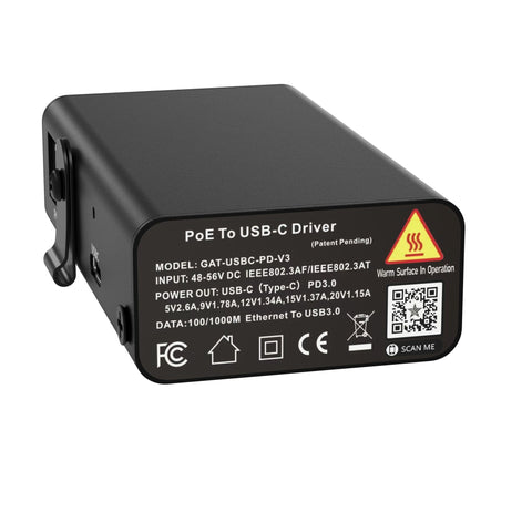  Procet Gigabit USB c to ethernet poe Splitter,IEEE802